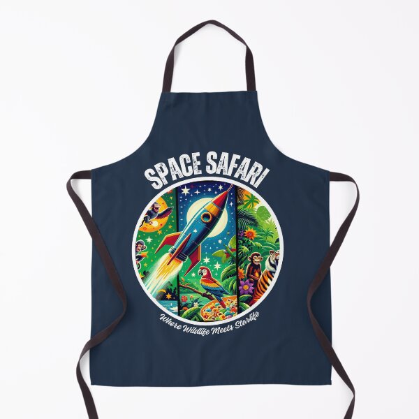 Item preview, Space Safari - Where Wildlife Meets Starlife designed and sold by FlamingoVibes.