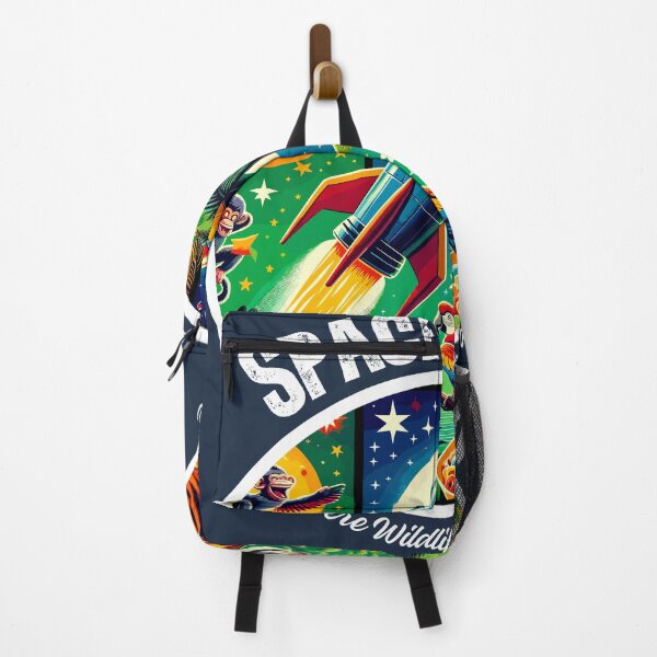 Item preview, Space Safari - Where Wildlife Meets Starlife designed and sold by FlamingoVibes.
