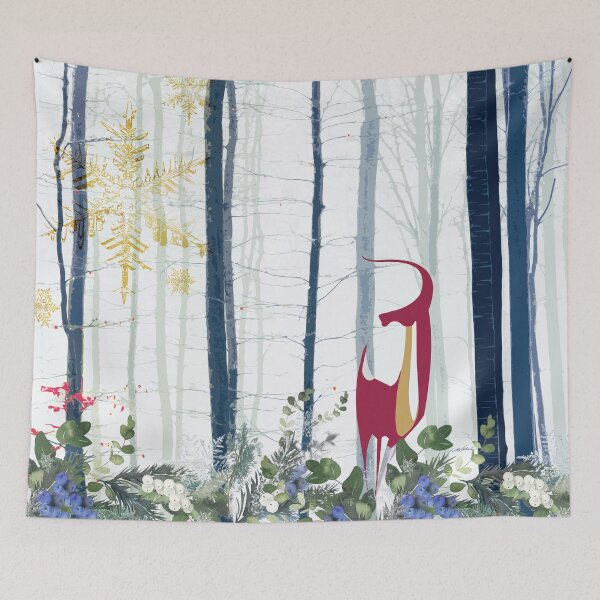 Item preview, Scandinavian Birch Forest designed and sold by PolkaDotStudio.