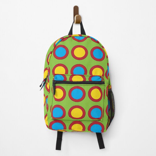 Item preview, Red Yellow Blue Circles Pattern designed and sold by Nisha Prabhu.