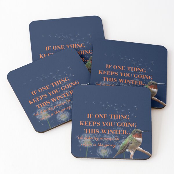 Item preview, Hummingbirds keep me going designed and sold by blankslategardn.