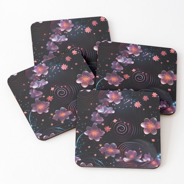 Item preview, sparkling flower garden designed and sold by Digital-art49.