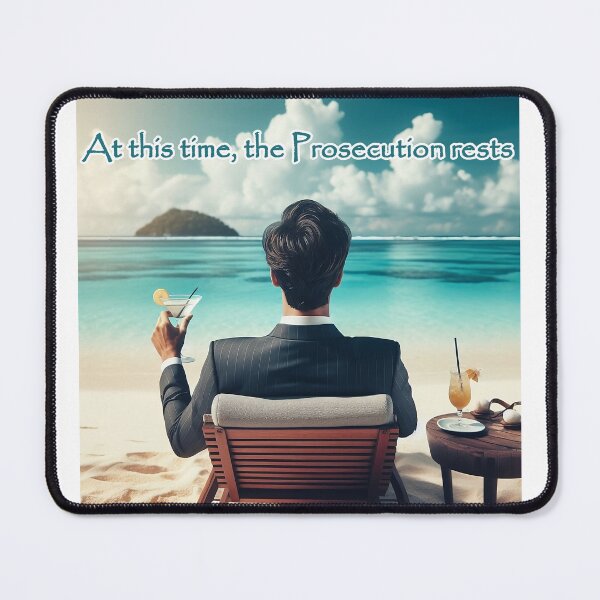 Item preview, Prosecution Attorney at Rest 1 designed and sold by patentsAurUs.