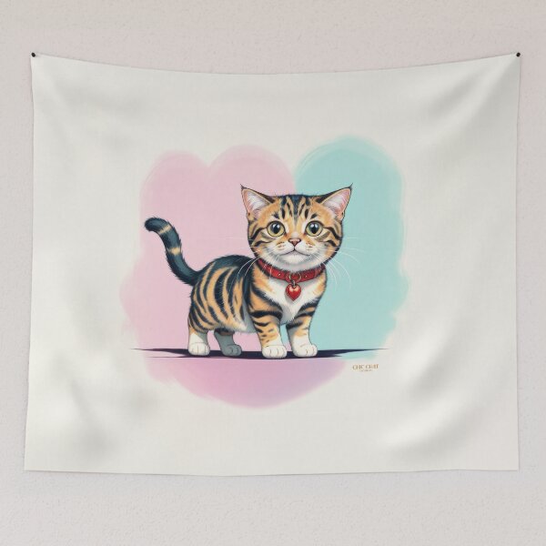 Item preview, Homemade Kitten - Chic Chat Créations Ref. 067 designed and sold by ChicChat.