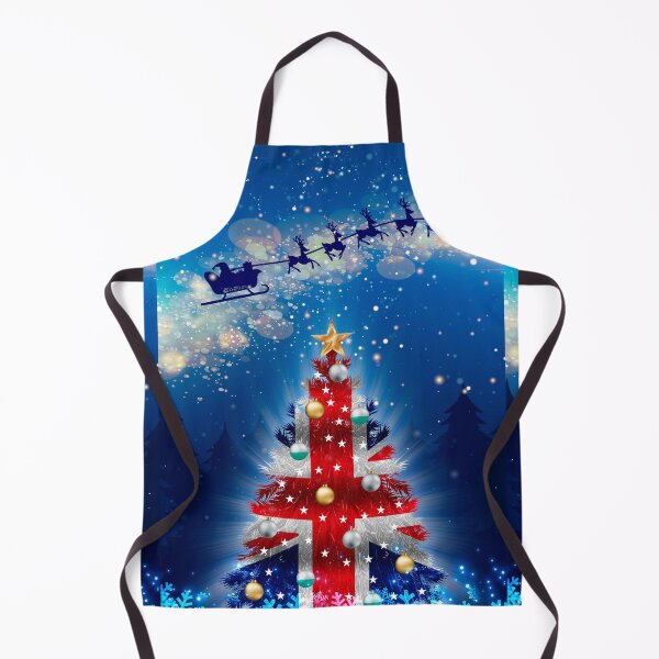 Item preview, United Kingdom Flag - United Kingdom - Christmas Tree Flag designed and sold by WdiCreative.