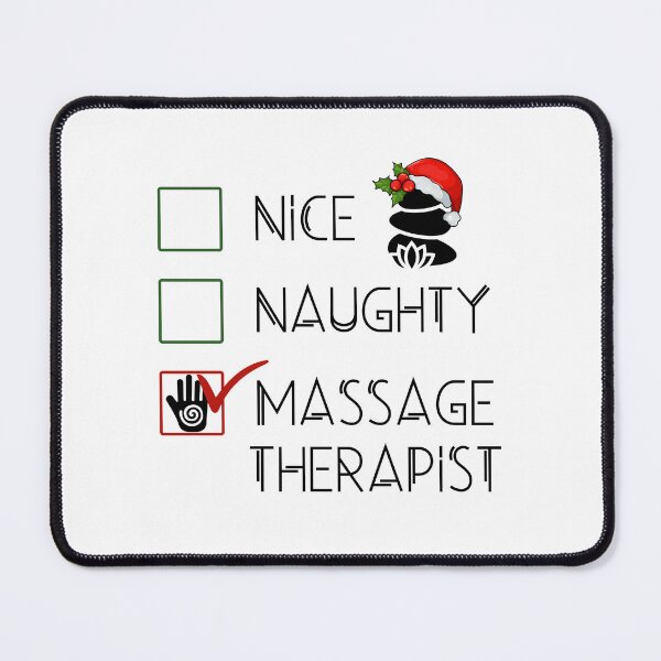 Item preview, Nice Naughty Massage Therapist designed and sold by soapblossom.