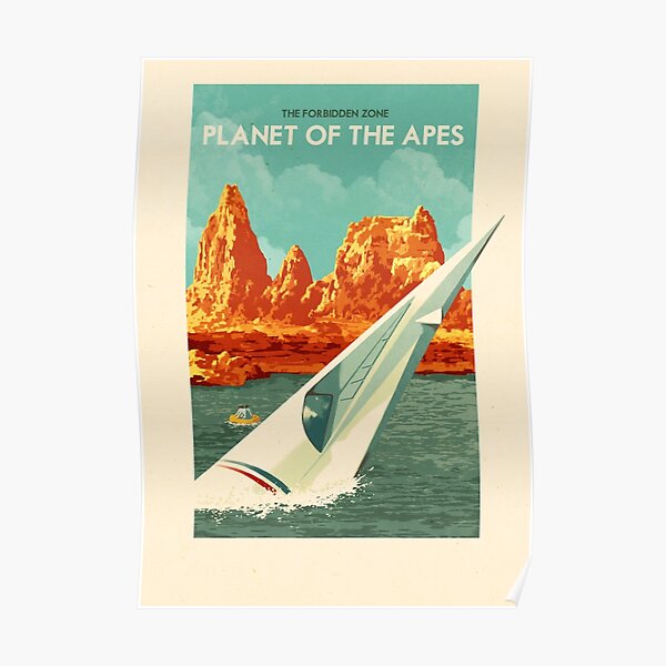Travel Posters - The Forbidden Zone, Planet of the Apes Poster
