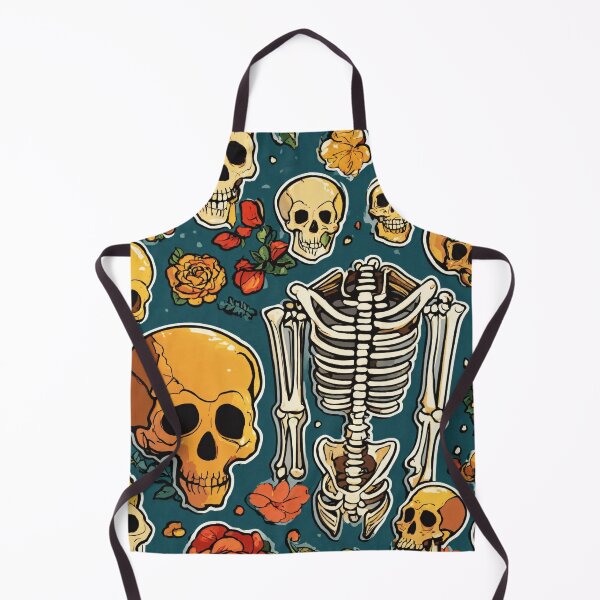 Item preview, Lovely skulls and skeleton designed and sold by Metalsaga.