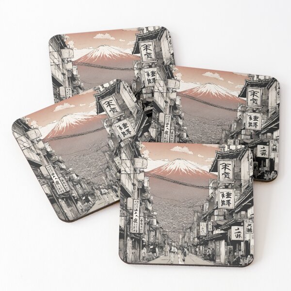 Item preview, Japan Streetview Manga style Painting  designed and sold by CyberArtistOne.