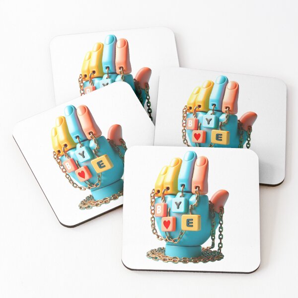 Item preview, Hand with BYE Plaques designed and sold by Glariix.