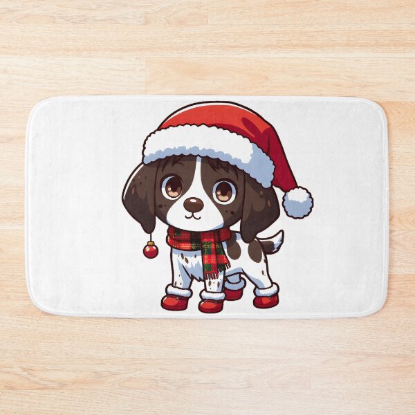Item preview, Chibi English Pointer in Christmas designed and sold by City0fDreams.