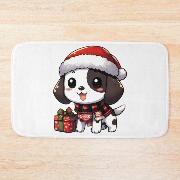Item preview, Chibi English Pointer in Christmas designed and sold by City0fDreams.