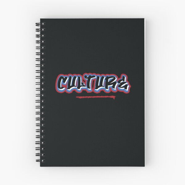 Item preview, Graffiti Style 'Culture' Layered Text Design in Red, Blue and White designed and sold by Foxalla.