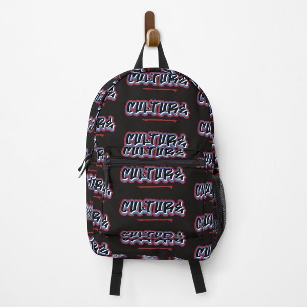 Item preview, Graffiti Style 'Culture' Layered Text Design in Red, Blue and White designed and sold by Foxalla.