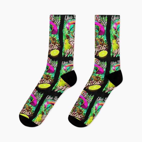 Item preview, You Had me At Mojitos: A Fiesta of Parrots, Cocktails, and Tie-Dye designed and sold by MindWave THC.
