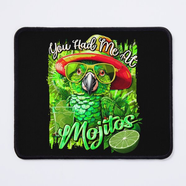 Item preview, You Had me At Mojitos: A Fiesta of Parrots, Cocktails, and Tie-Dye designed and sold by MindWave THC.