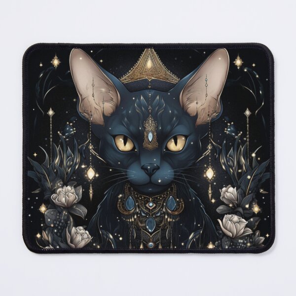 Item preview, Celestial Black Sphynx designed and sold by Nocturne Paws.