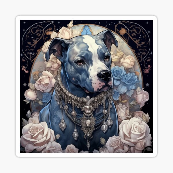 Pitbull blue hot sale rose