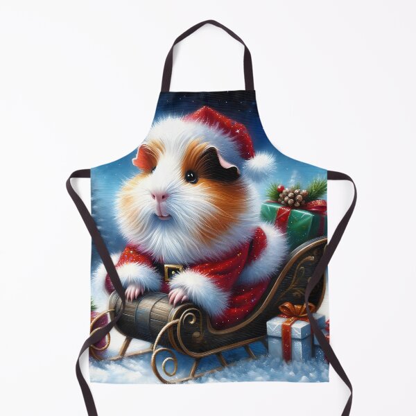 Item preview, christmas guinea pig Sleigh designed and sold by Truck Stop One.
