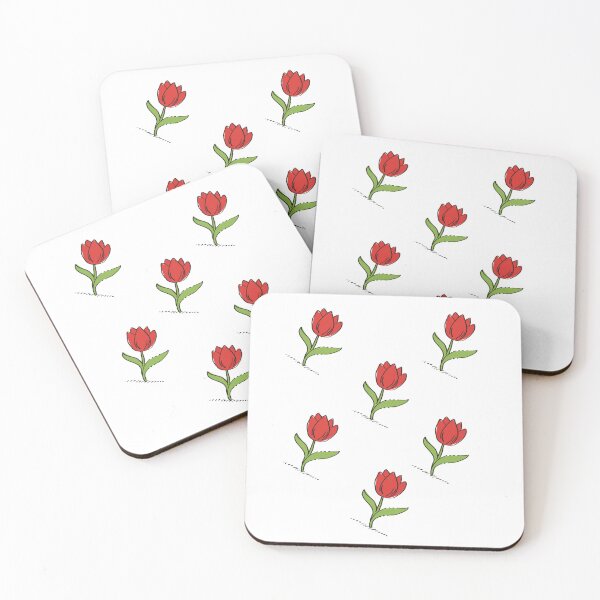 Item preview, Red Sweet fairy-tale tulips designed and sold by CrissBOOM.
