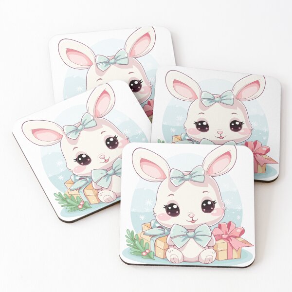 Item preview,  Cute Christmas bunny designed and sold by azaidco.