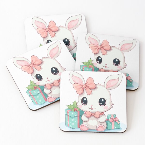 Item preview,  Cute Christmas bunny designed and sold by azaidco.