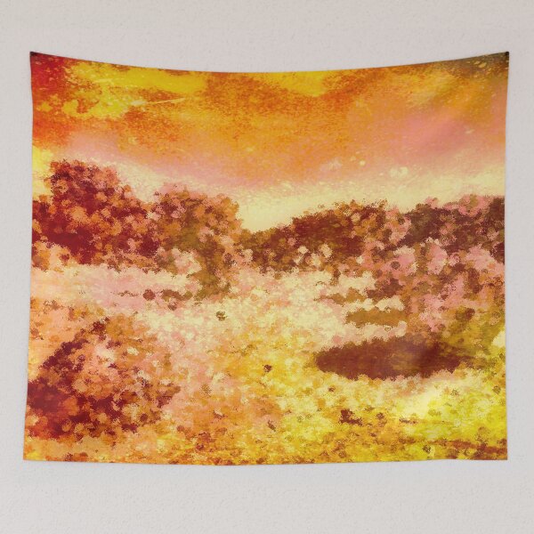 Item preview, Remarkable Countryside Sunset Abstraction designed and sold by Marco Sales.