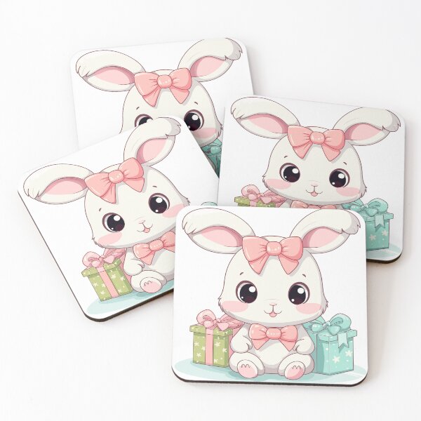 Item preview,  Cute Christmas bunny designed and sold by azaidco.