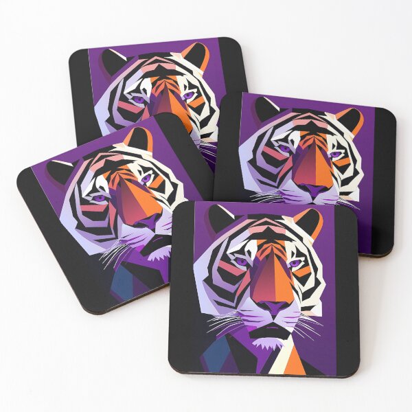 Item preview, TIGER vector art designed and sold by 123JUST4U.