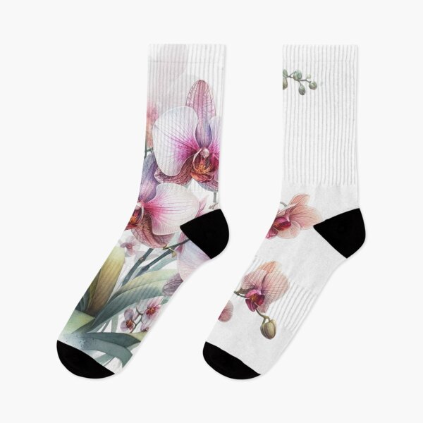 Item preview, Watercolor painting of orchid 08 designed and sold by I-HERE.