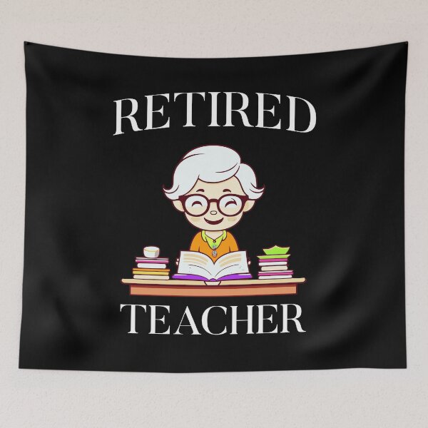 Item preview, Retired Teacher Woman designed and sold by JoeStylistic.