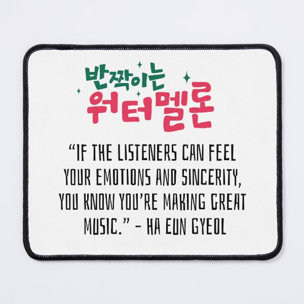 Item preview, Twinkling Watermelon Korean Drama Quote designed and sold by ArtRaftPro.