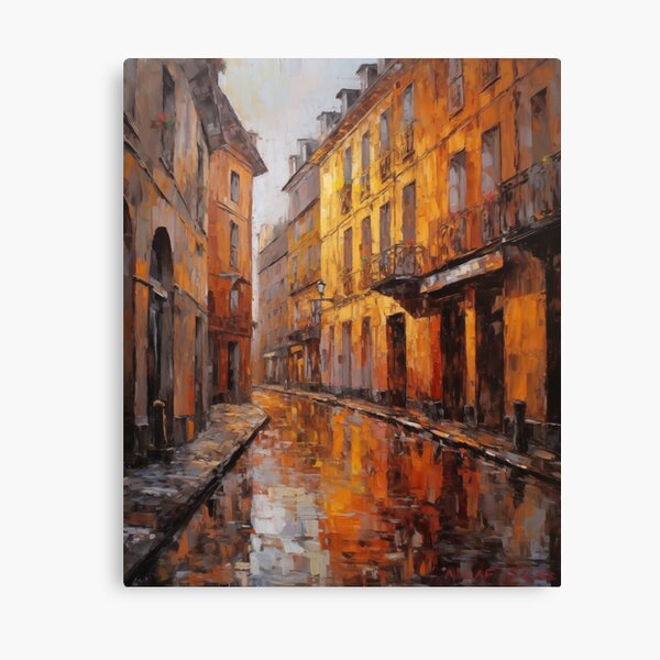 Item preview, Cobblestone Rhythms: Historic Streets Abstract designed and sold by Moisky Art.