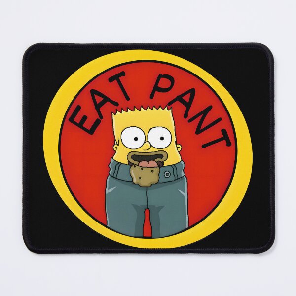 Item preview, Eat pant Bart meme designed and sold by ChataMaroon.