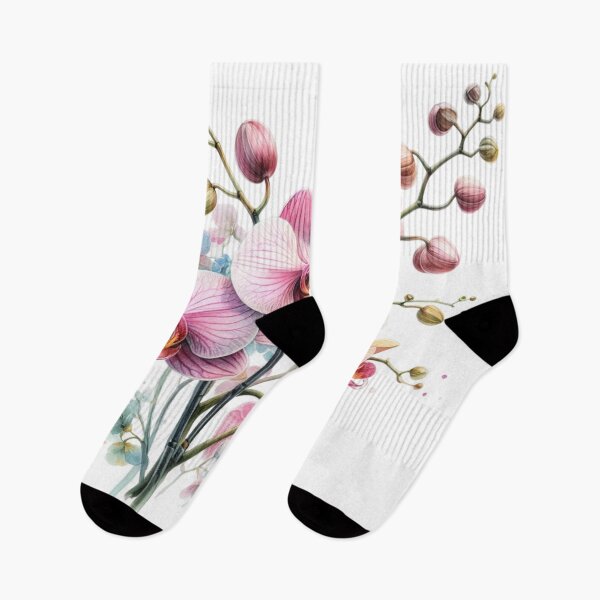 Item preview, Watercolor painting of orchid 10 designed and sold by I-HERE.