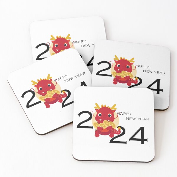 Item preview, Year of Dragon, Happy New Year 2024 Classic - Tshirt designed and sold by YeniDesignArt.