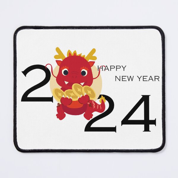 Item preview, Year of Dragon, Happy New Year 2024 Classic - Tshirt designed and sold by YeniDesignArt.