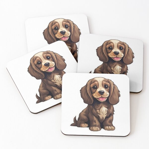 Item preview, Sunny Side Up - Cartoon Cocker Spaniel Delight designed and sold by PureGlee.
