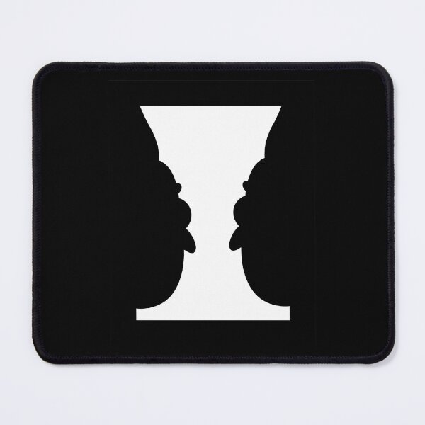 Item preview, Rick Sanchez Rubin Vase Illusion | Two Face One Vase designed and sold by SallymonellaCo.