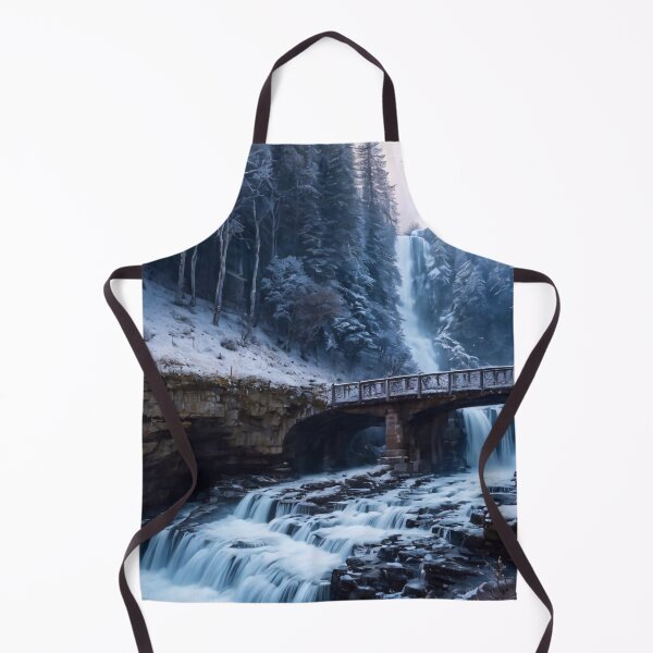 Item preview, Waterfall in winter wonderland designed and sold by M-Y-A-R-T-.