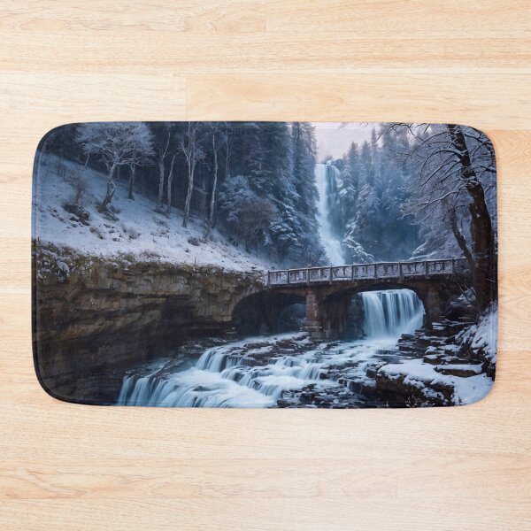 Item preview, Waterfall in winter wonderland designed and sold by M-Y-A-R-T-.