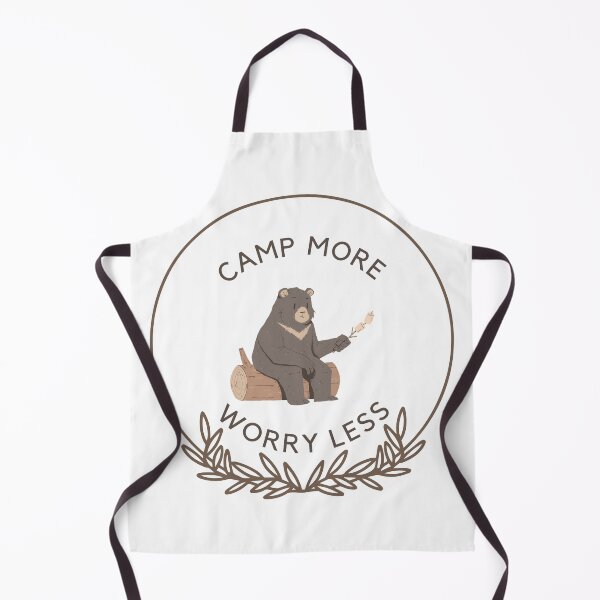 Item preview, Camp more worry less camping hiking designed and sold by BreadnButter97.