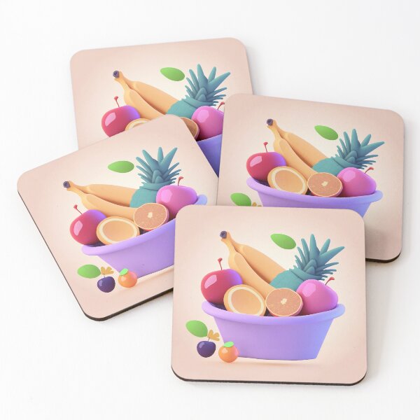 Item preview, Colorful art fruit basket designed and sold by Westcoast Kids.