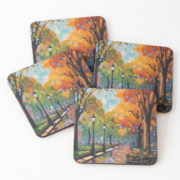 Item preview, Springtime in the Park: Urban Rebirth Abstract designed and sold by Moisky Art.