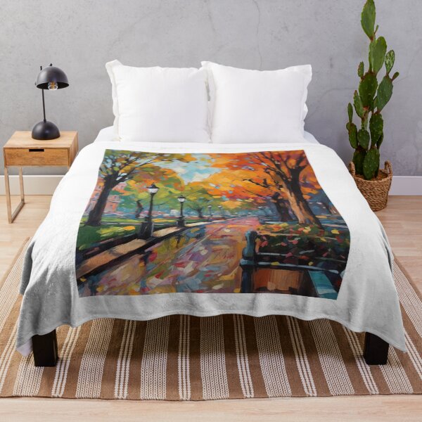 Item preview, Springtime in the Park: Urban Rebirth Abstract designed and sold by Moisky Art.