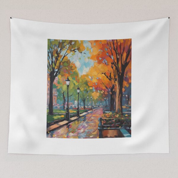 Item preview, Springtime in the Park: Urban Rebirth Abstract designed and sold by Moisky Art.