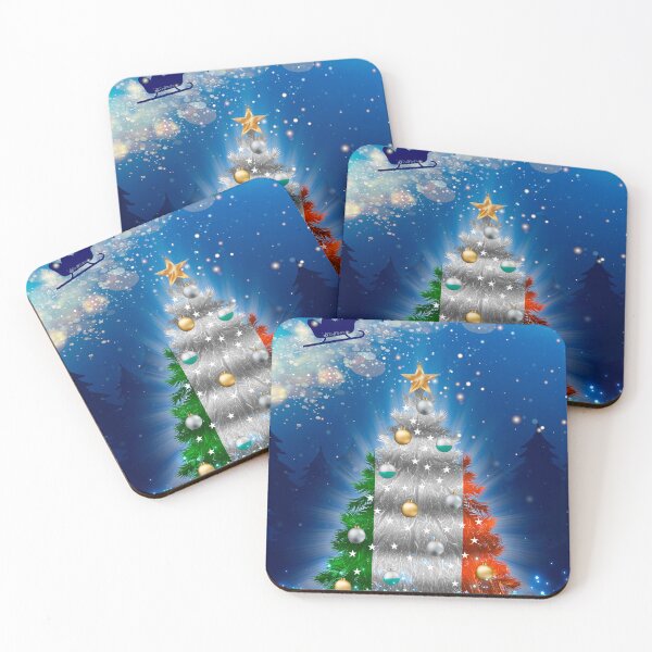 Item preview, Flag of Ireland - Ireland - Christmas Tree Flag designed and sold by WdiCreative.
