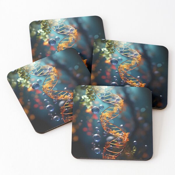 Item preview, Cell and botany  sticker Wall Art Pastage, watercolor designed and sold by pencil-art98.