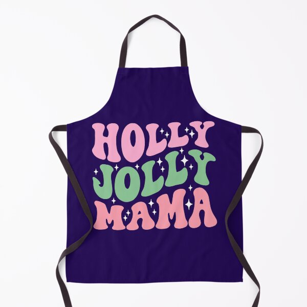 Item preview, Holly Jolly Mama Pink Retro Christmas designed and sold by hobbybox.