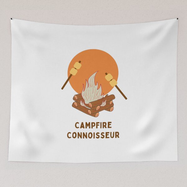 Item preview, Campfire connoisseur camping hiking designed and sold by BreadnButter97.